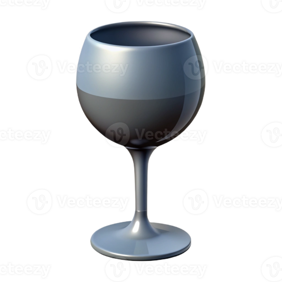 exceptional contemporary Minimal silhouette of a wine glass. Clean lines, single-weight stroke with Scalable Design. refined png