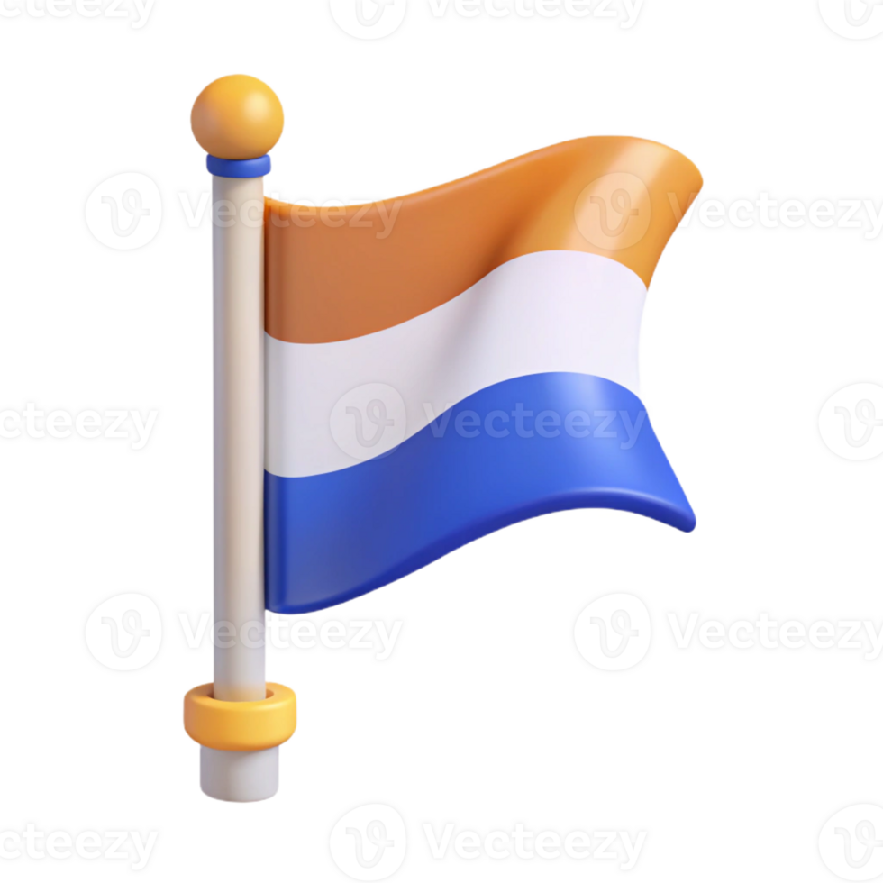 captivating dreamy surreal Flag icon. Clean lines, minimal. Scalable, flat color with Scalable Design. ultra HD png