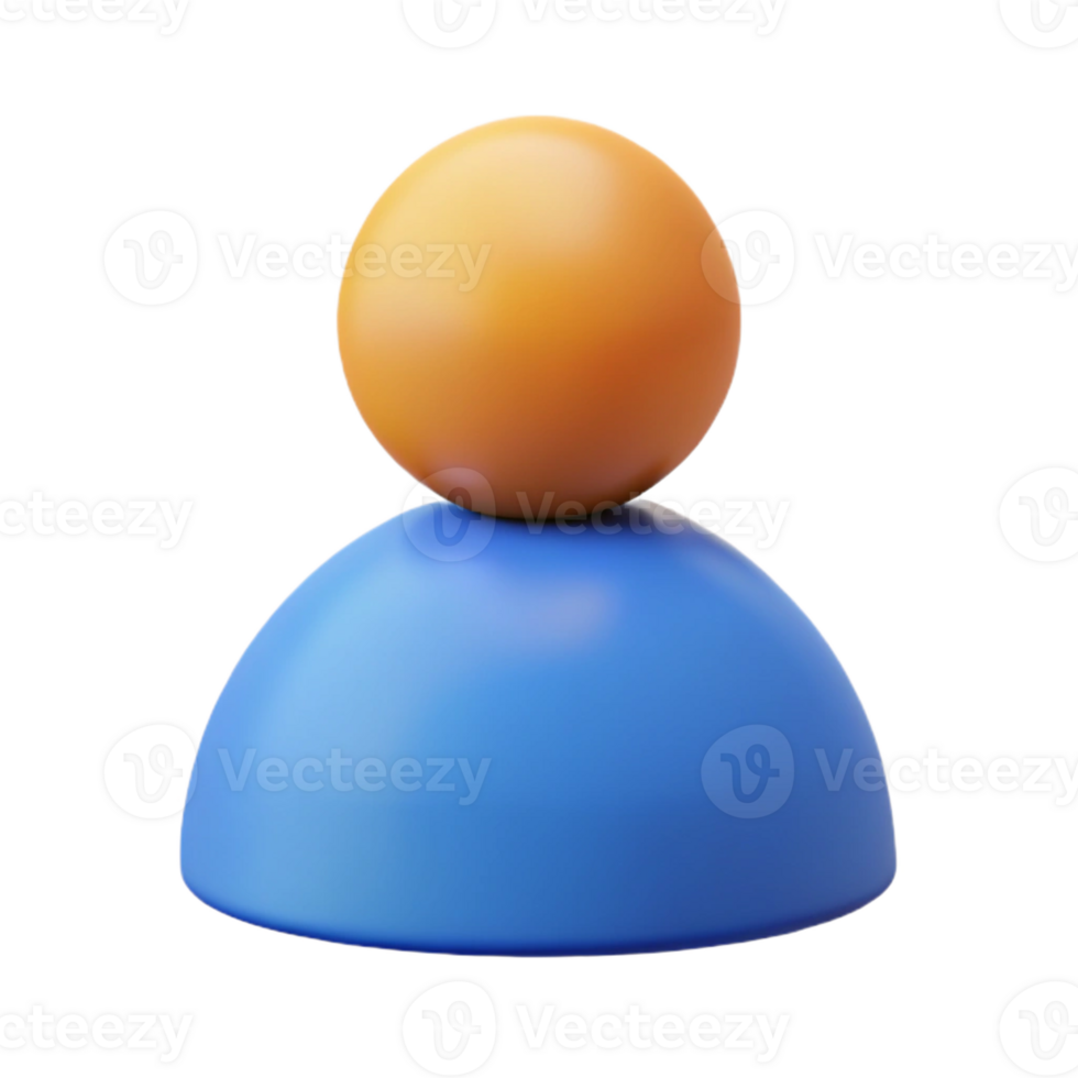 melancholic spectacular User pictogram. Simple shape, flat color, crisp edges. Minimal, with Scalable Design. exclusive png