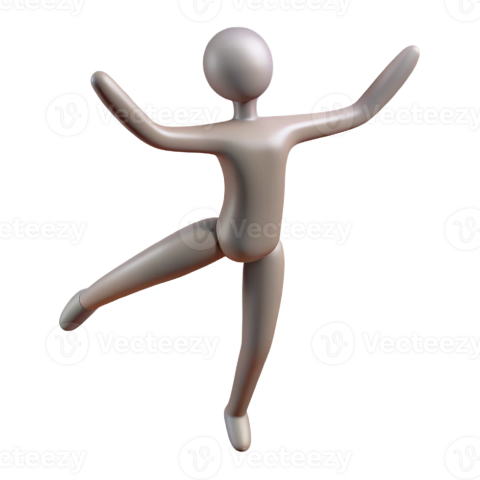 notable impressionist Minimal silhouette of a ballet dancer. Single-weight stroke, with Scalable Design. authentic png