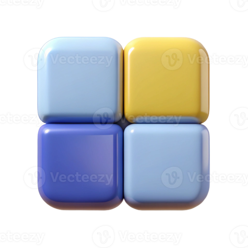 pristine exemplary Minimalist square divided into four equal parts, crisp edges with Scalable Design. png