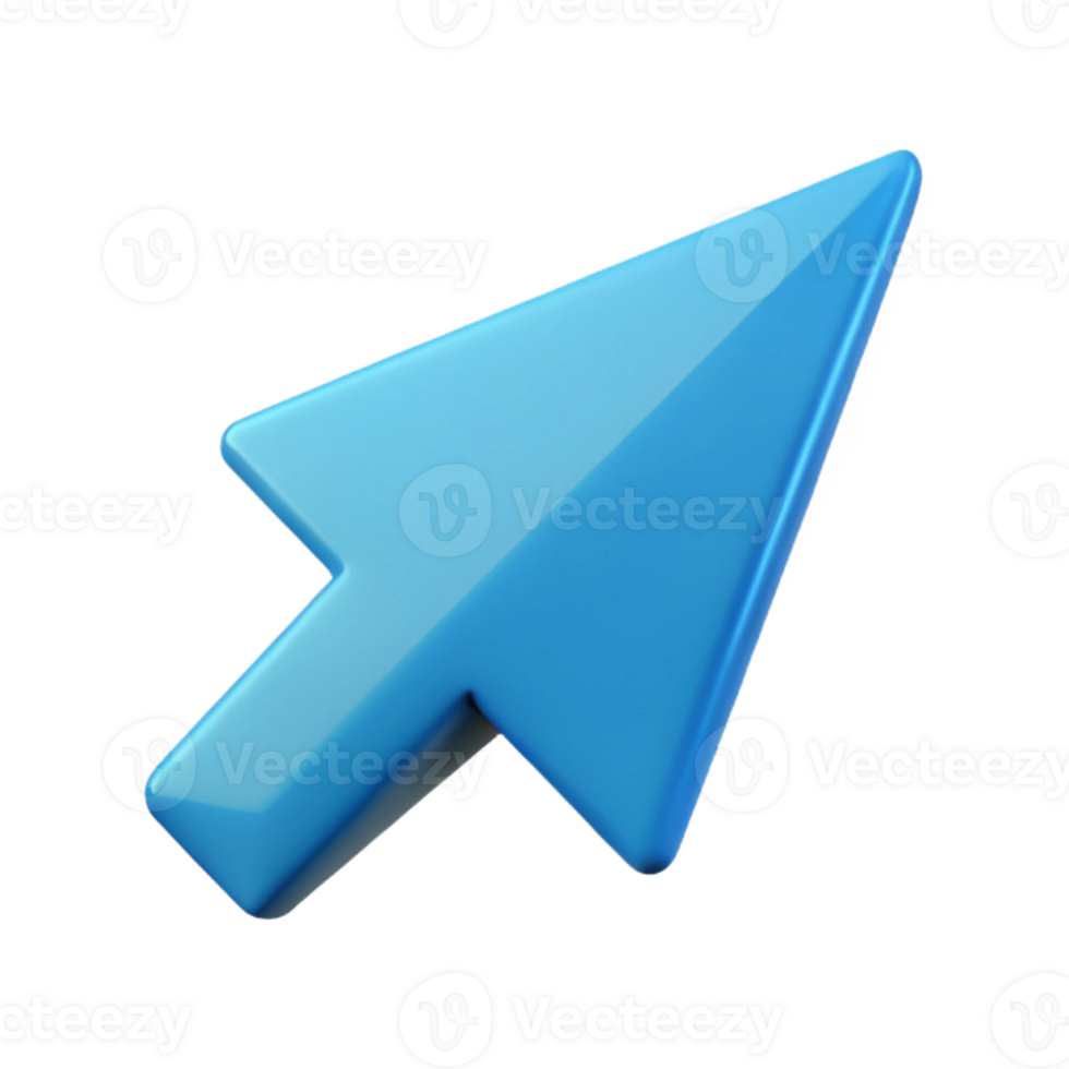 celebrated futuristic Triangular arrow pointing right. Flat color, minimal, clean lines with Scalable Design. flawless png
