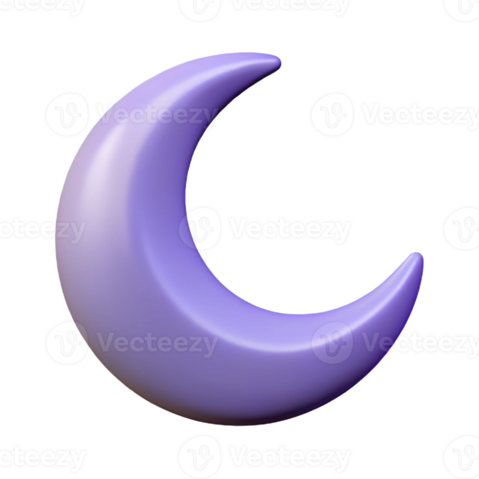 bold serene Minimal line art of a crescent moon. Single-weight stroke, flat color with Scalable Design. detailed png