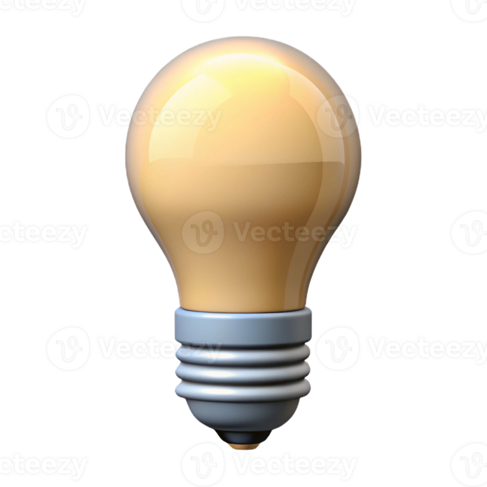 calm glorious Clean line drawing of a lightbulb. Symmetrical design, with Scalable Design. impeccable png