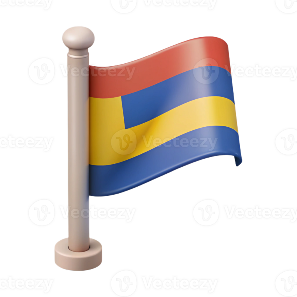 ethereal sumptuous Pictogram of a flag. Clean lines, minimal design, with Scalable Design. sharp png