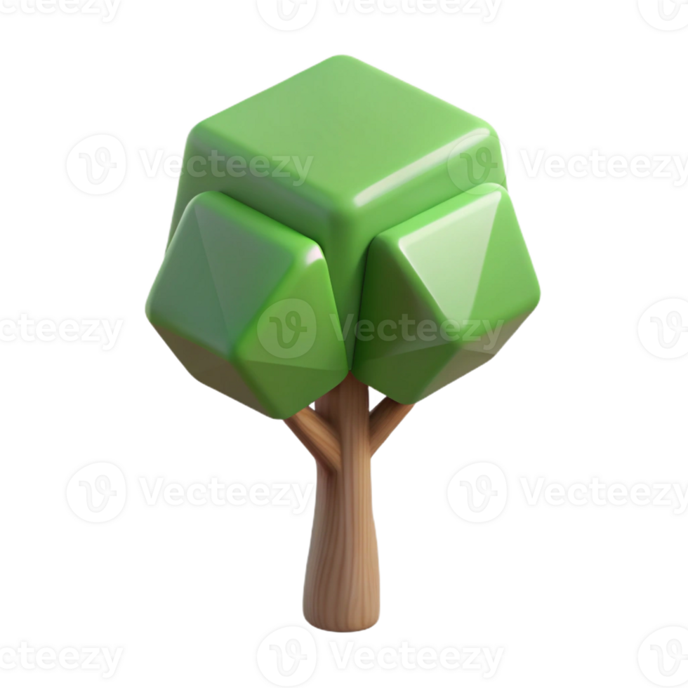 exquisite notable Geometric tree with a rectangular trunk. Crisp edges, minimal design, single-weight stroke with Scalable Design. png