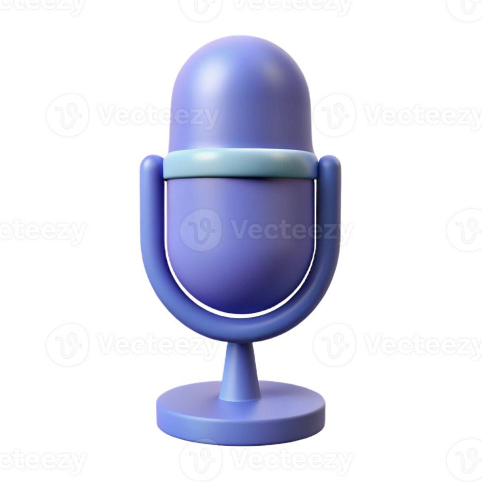 sumptuous bohemian Minimal, scalable design of a microphone with clean lines with Scalable Design. top-tier png
