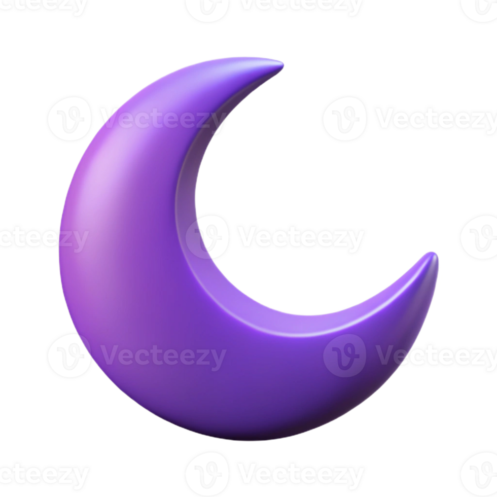 sumptuous abstract Abstract, scalable crescent moon. Clean lines, flat color with Scalable Design. luxury png