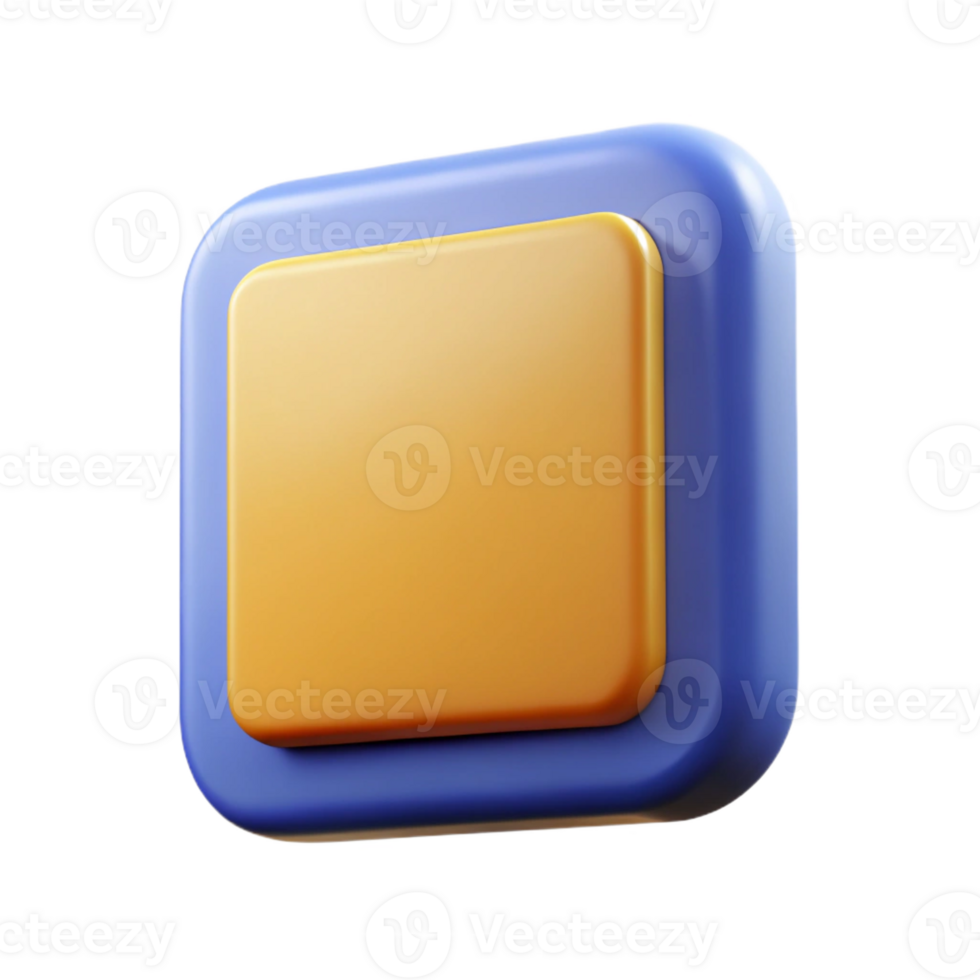 stunning exemplary Rectangular badge with rounded corners. Flat color, crisp edges, with Scalable Design. png