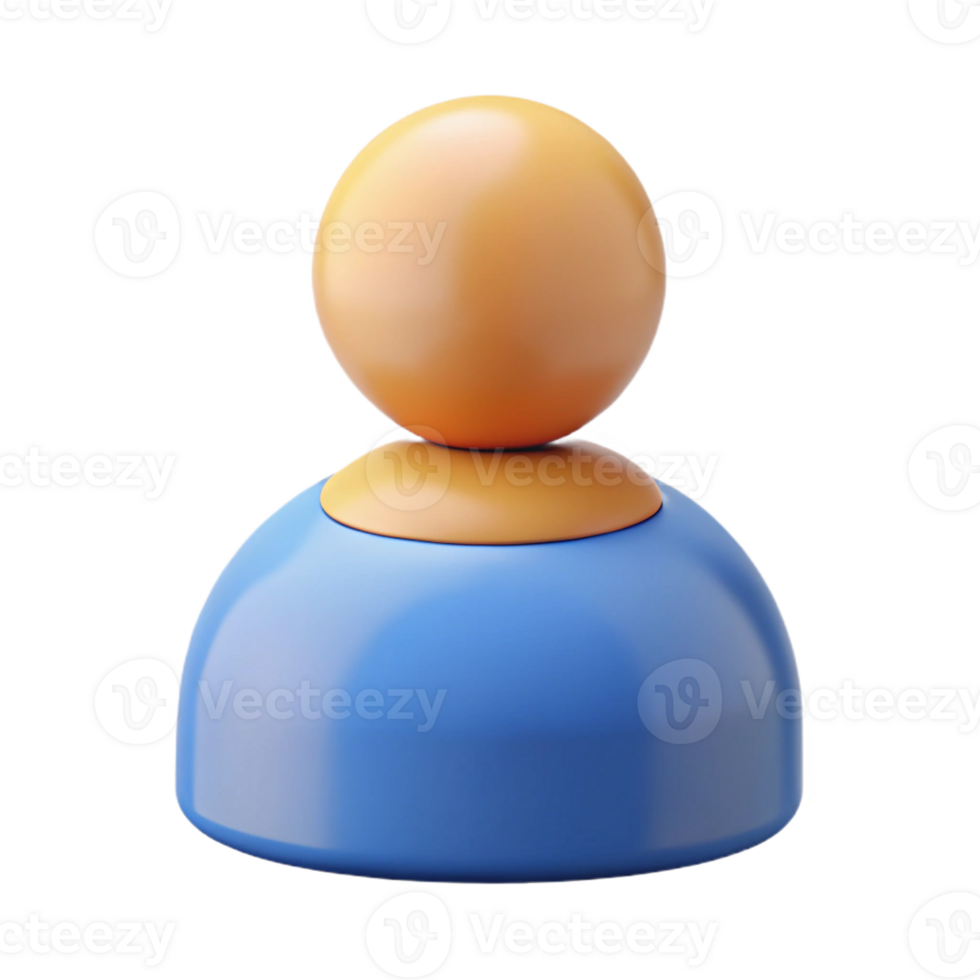 splendid victorian Pictogram of a user icon. Clean lines, symmetrical, flat color with Scalable Design. premium png