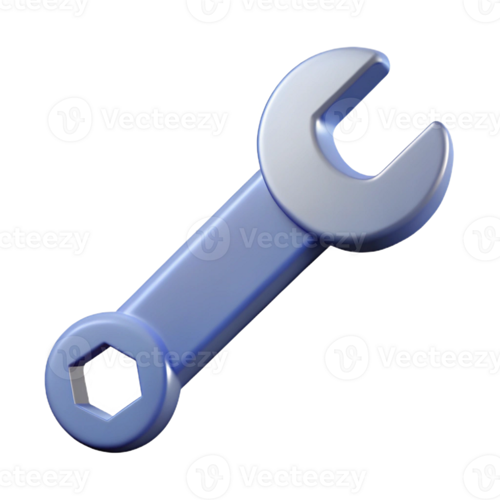 fascinating dramatic traditional Minimalist rendering of a wrench. Single-weight stroke, flat color, with Scalable Design. exclusive png