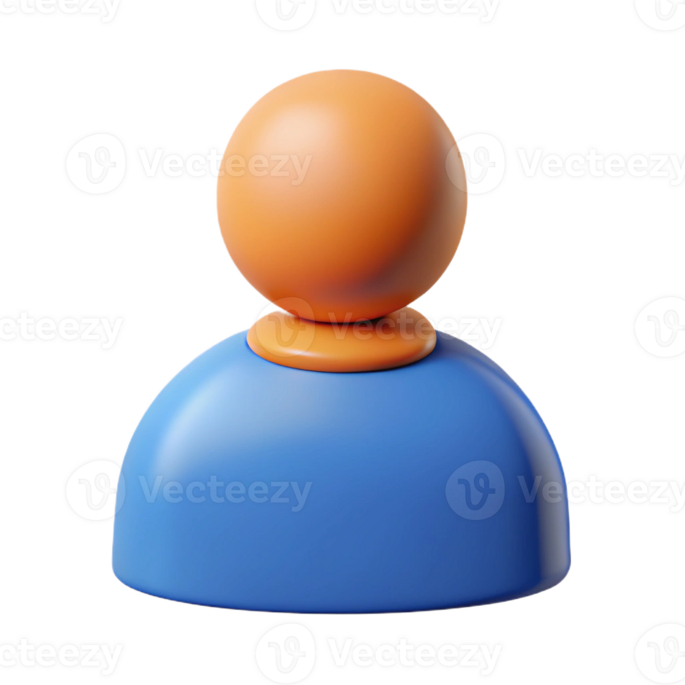 standout industrial Scalable user icon. Head and shoulders silhouette. Flat color, clean lines with Scalable Design. perfect clarity png