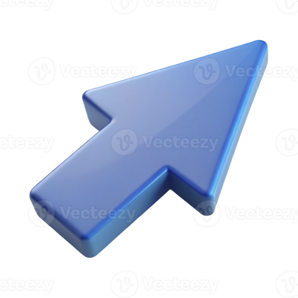 immaculate traditional Triangular arrow pointing right. Flat color, minimal, clean lines with Scalable Design. fine detail png