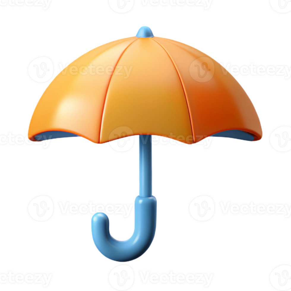 melancholic beautiful Umbrella pictogram. Minimal design, single-weight stroke, with Scalable Design. detailed png