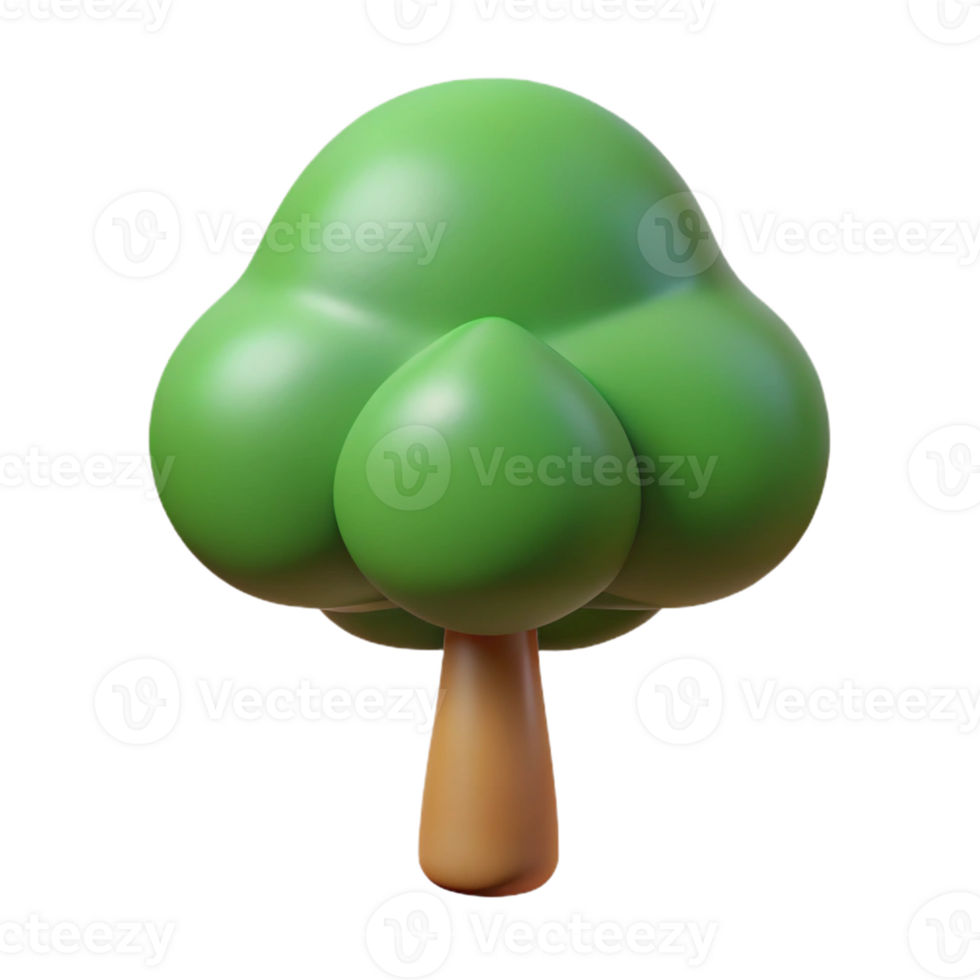 impressive joyful coastal Basic tree shape with a rounded crown. Minimal, crisp edges, flat color with Scalable Design. museum quality png