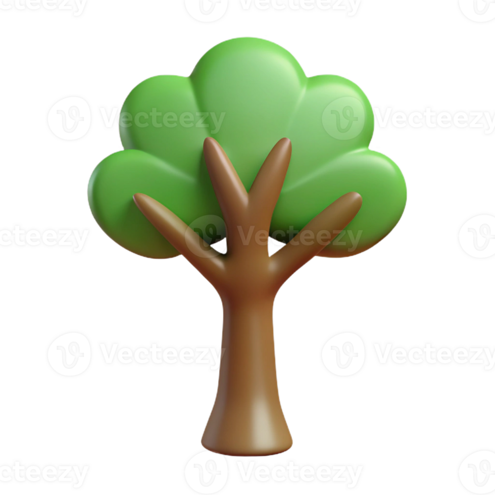 standout impressionist Symmetrical tree silhouette. Crisp edges, flat color, single-weight stroke with Scalable Design. studio quality png