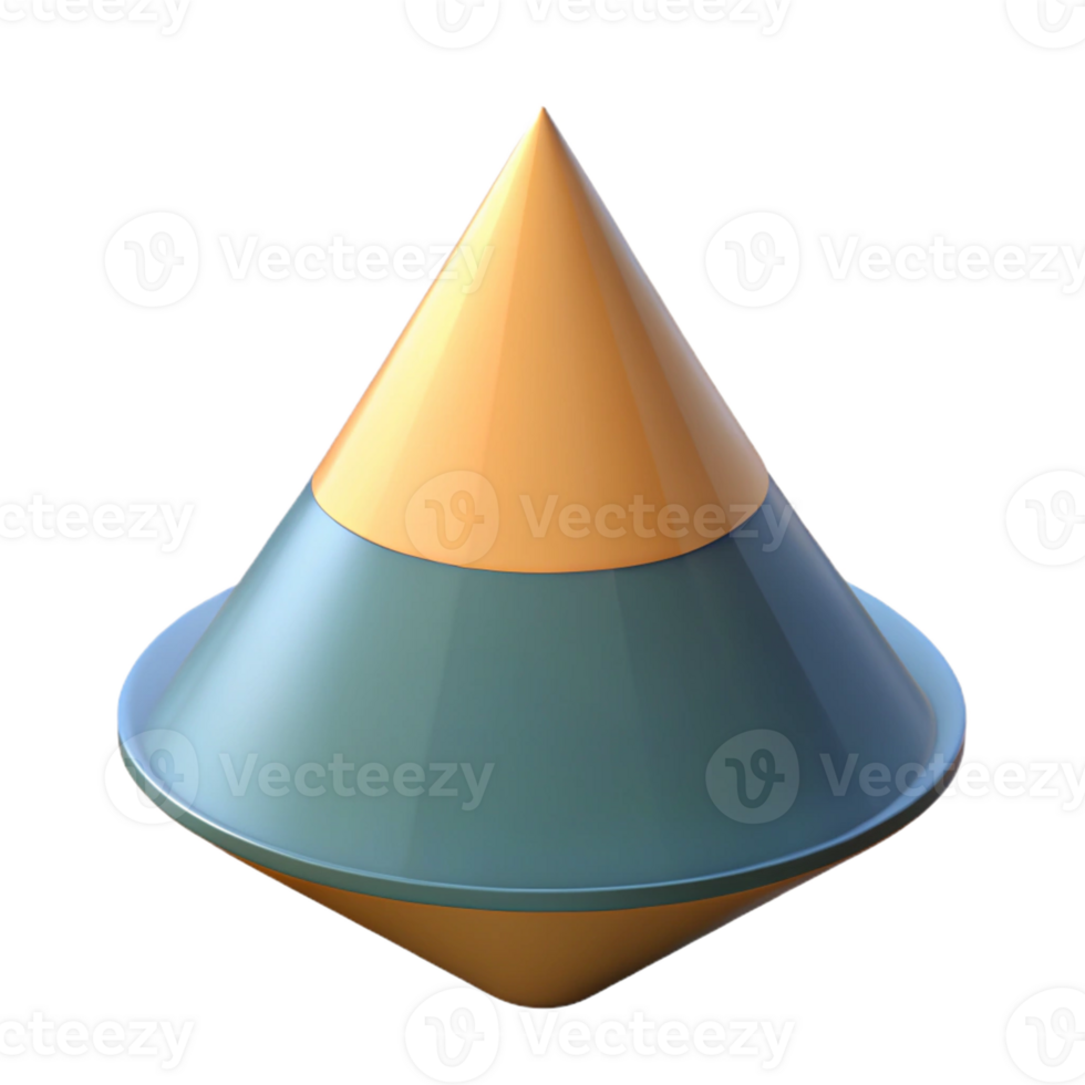breathtaking energetic vintage Geometric monoline cone. Single-weight stroke, flat color with Scalable Design. gallery standard png