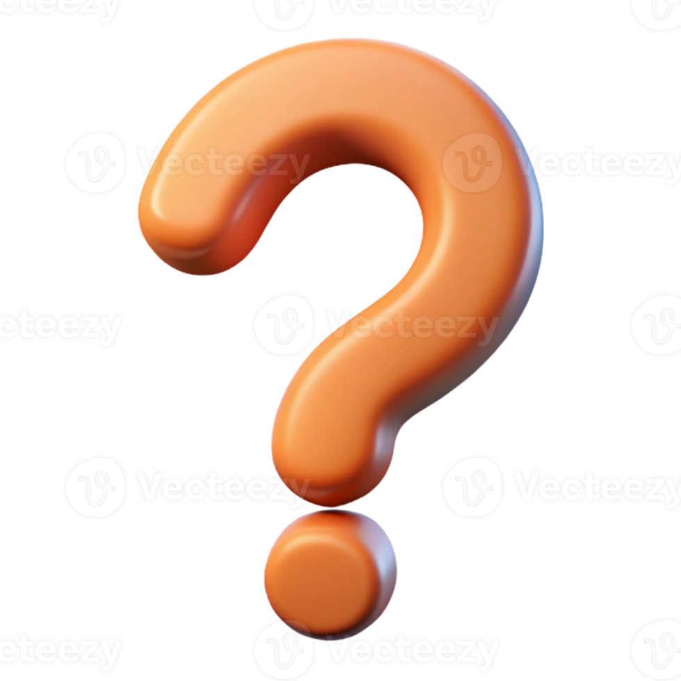 fascinating nordic Question mark with a curved tail. Clean lines, single-weight stroke, with Scalable Design. authentic png