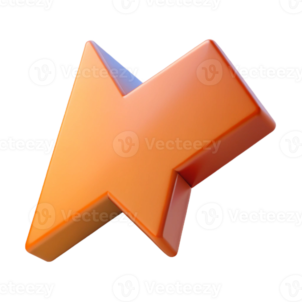 radiant dreamy traditional Geometric arrow pointing right. Crisp edges, flat color. Minimal design with Scalable Design. luxury png