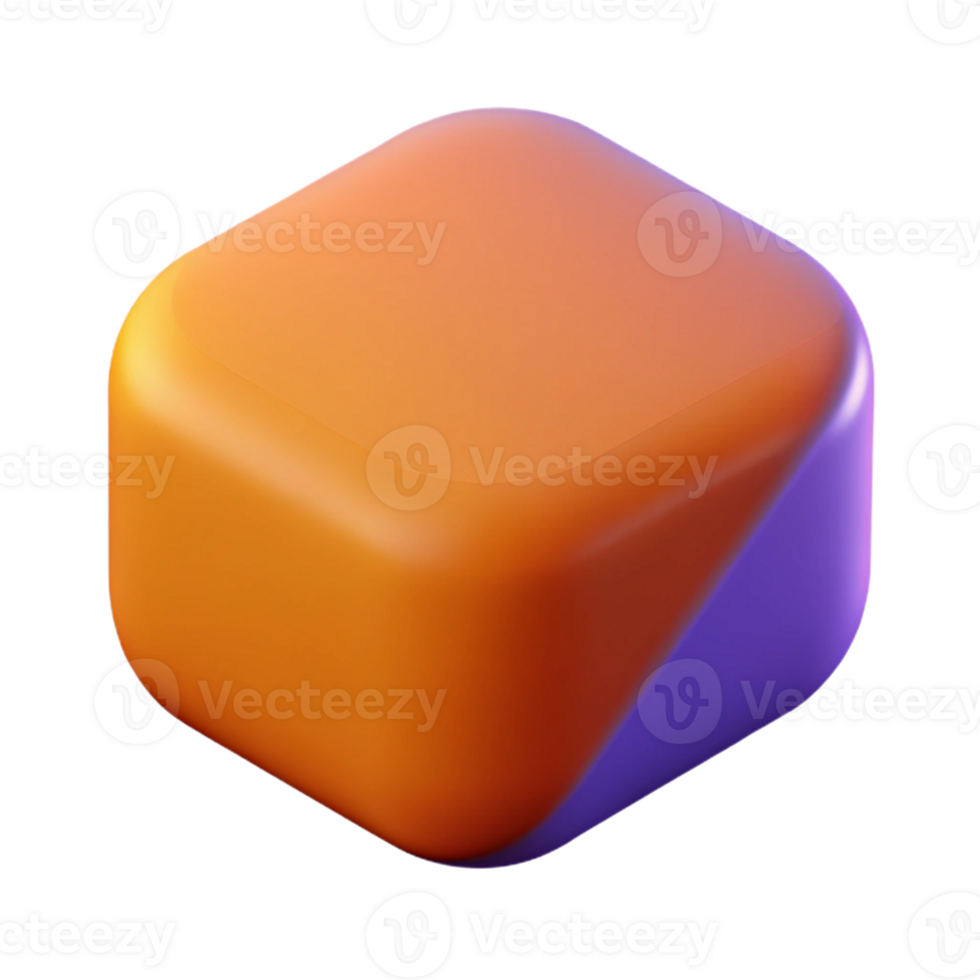 magnífico icônico abstrato forma com arredondado cantos e sólido cor. limpar \ limpo linhas. com escalável Projeto. png