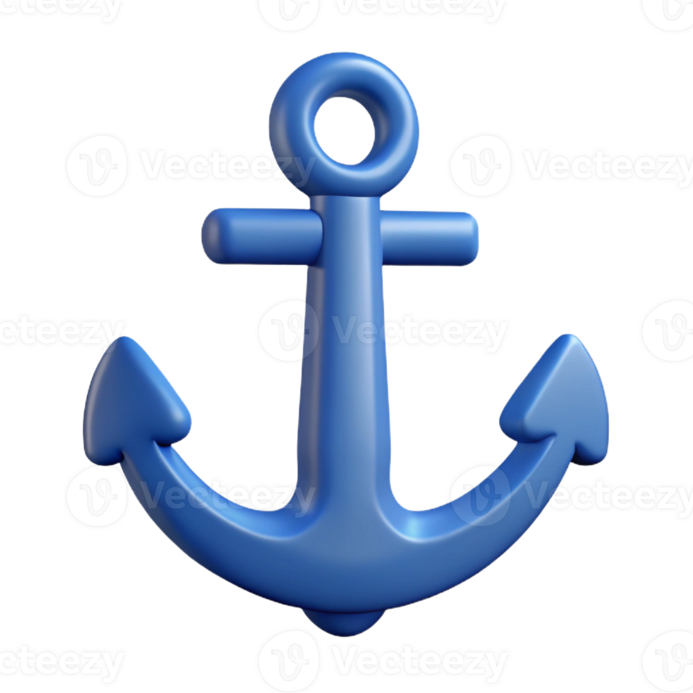 serene exemplary Simple anchor icon. Flat color, crisp edges. with Scalable Design. png