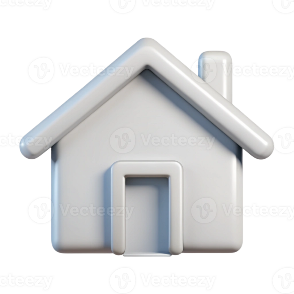 dazzling retro Single-weight stroke outline of a house. Clean lines, flat color, with Scalable Design. high quality png