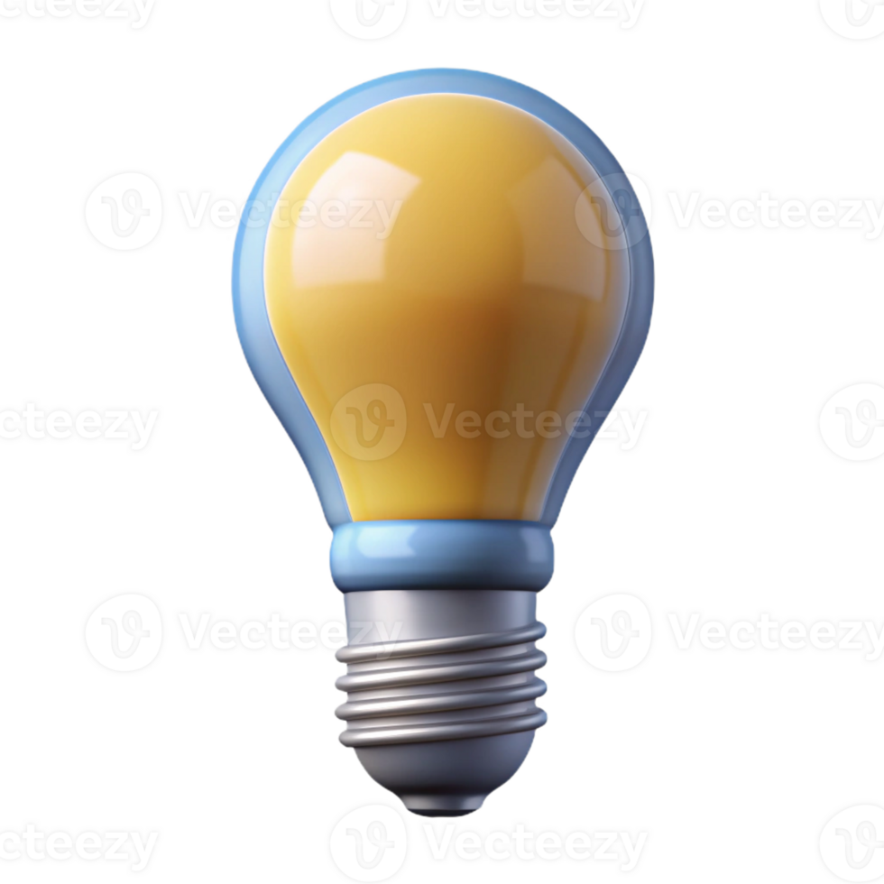 bold stunning Clean line drawing of a lightbulb. Symmetrical design, with Scalable Design. ultra HD png