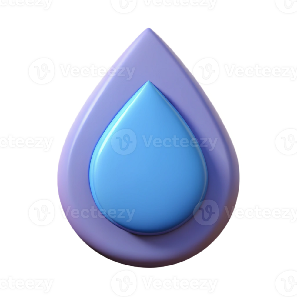 acclaimed surreal Teardrop badge, crisp edges. Flat color, symmetrical, with Scalable Design. crisp png
