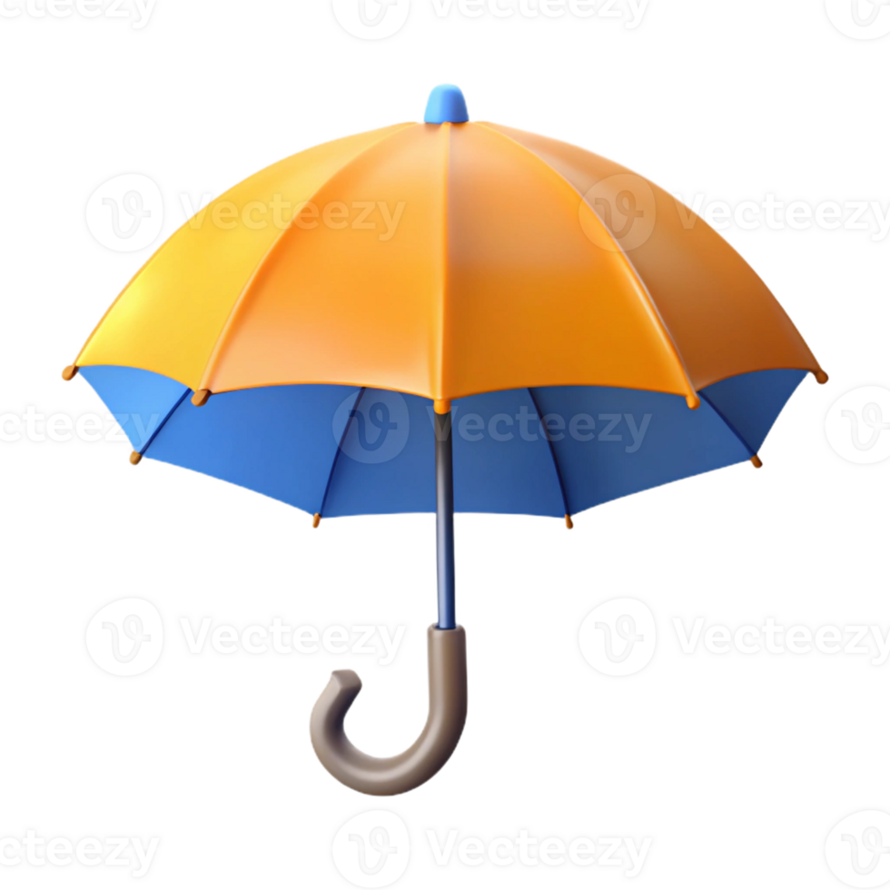 immaculate memorable Monoline umbrella with crisp edges and sharp edges. Flat color with Scalable Design. png