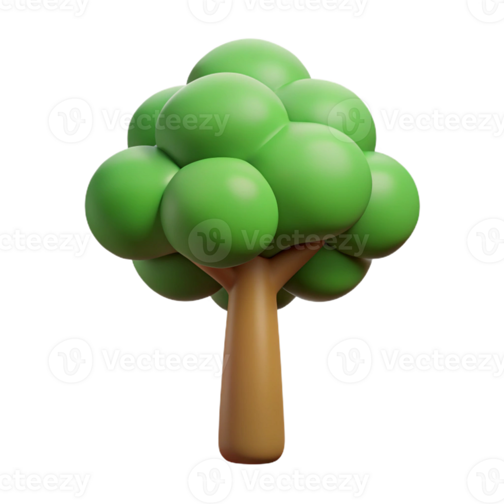 melancholic enchanting Single-weight stroke, flat color illustration of a tree. Crisp edges, minimal with Scalable Design. 8K png