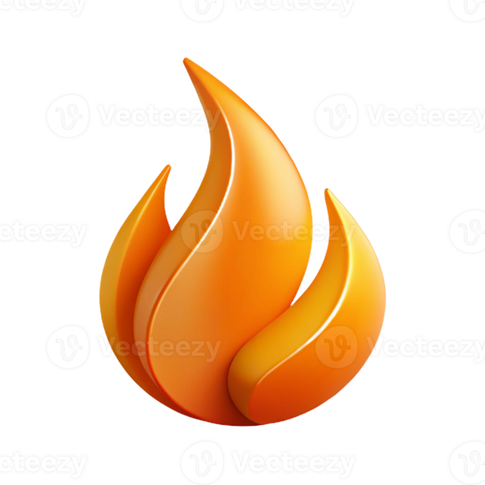 impressive dramatic gothic Abstract logo of a flame with crisp edges. Flat color, minimal, with Scalable Design. high quality png