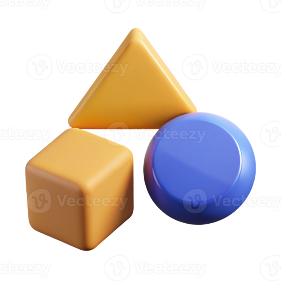 vibrant exceptional Set of three simple, geometric icons. Geometric, flat color, single-weight stroke with Scalable Design. png