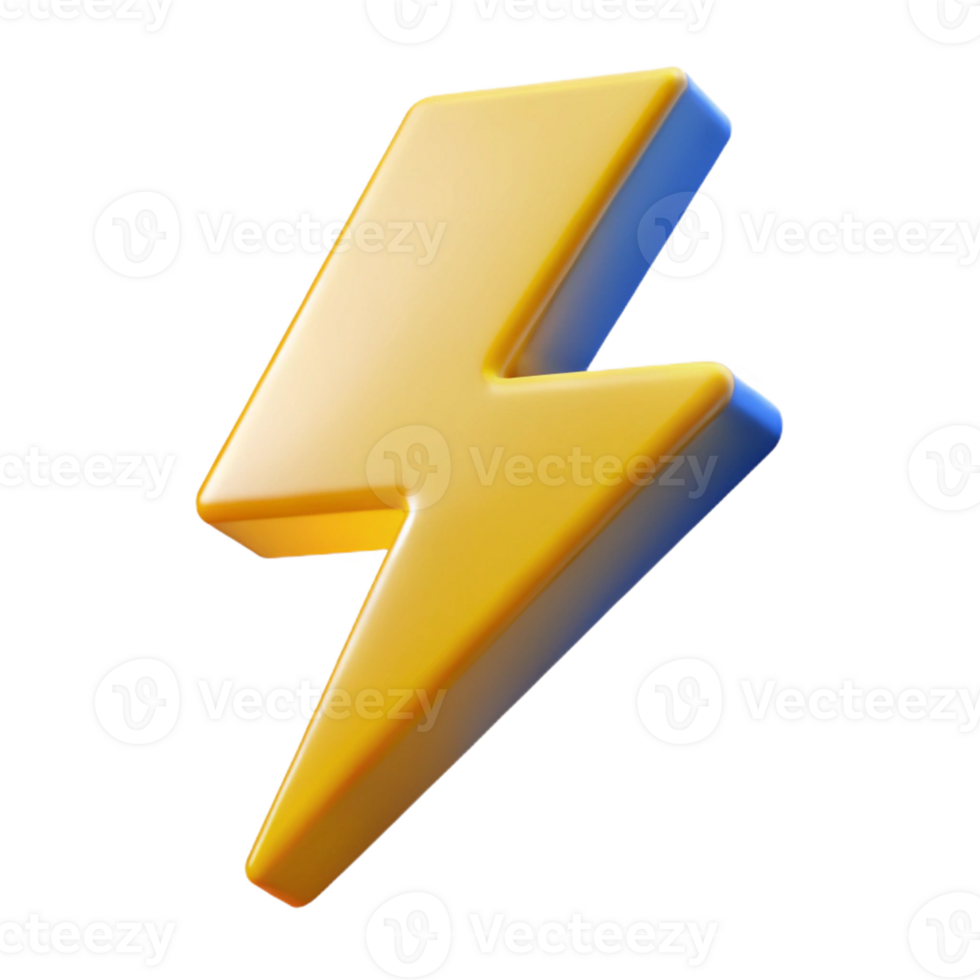 nostalgic stunning Minimalist lightning bolt logo. Clean lines, solid colors, scalable, flat color with Scalable Design. crisp png