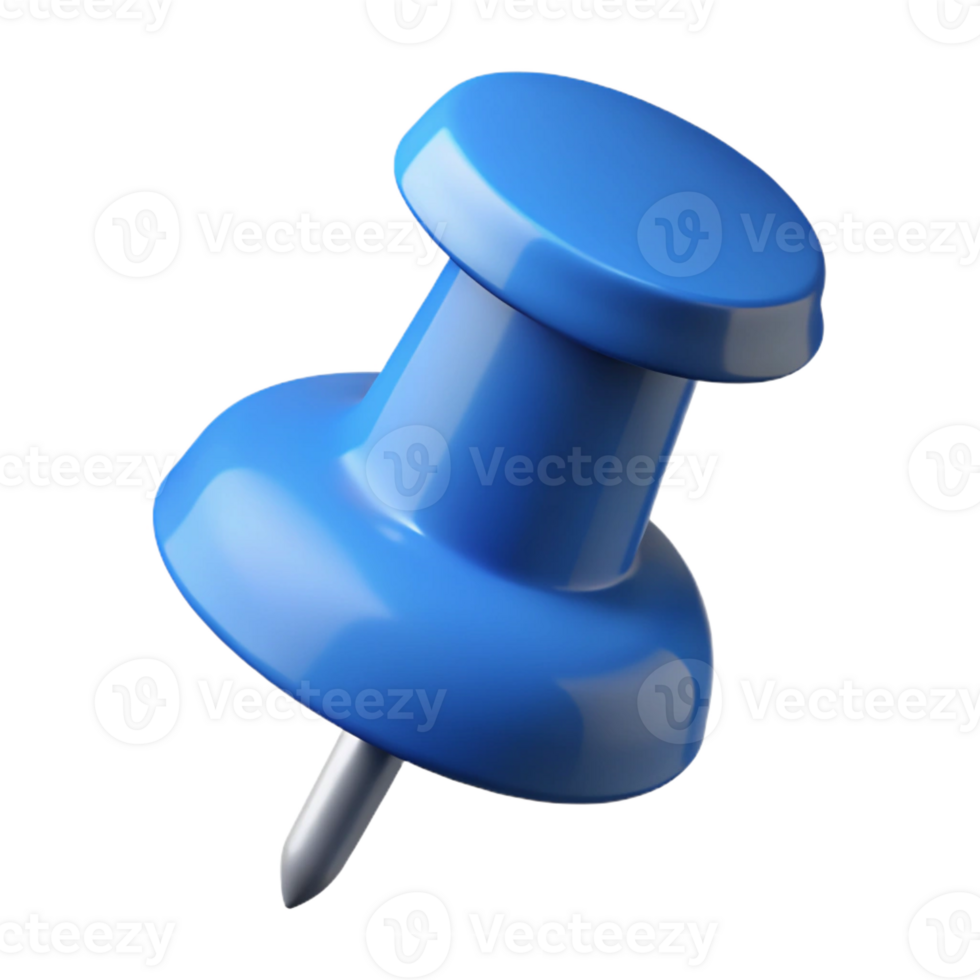 playful elegant Minimal silhouette of a pushpin. Clean lines, flat color, with Scalable Design. artisan png