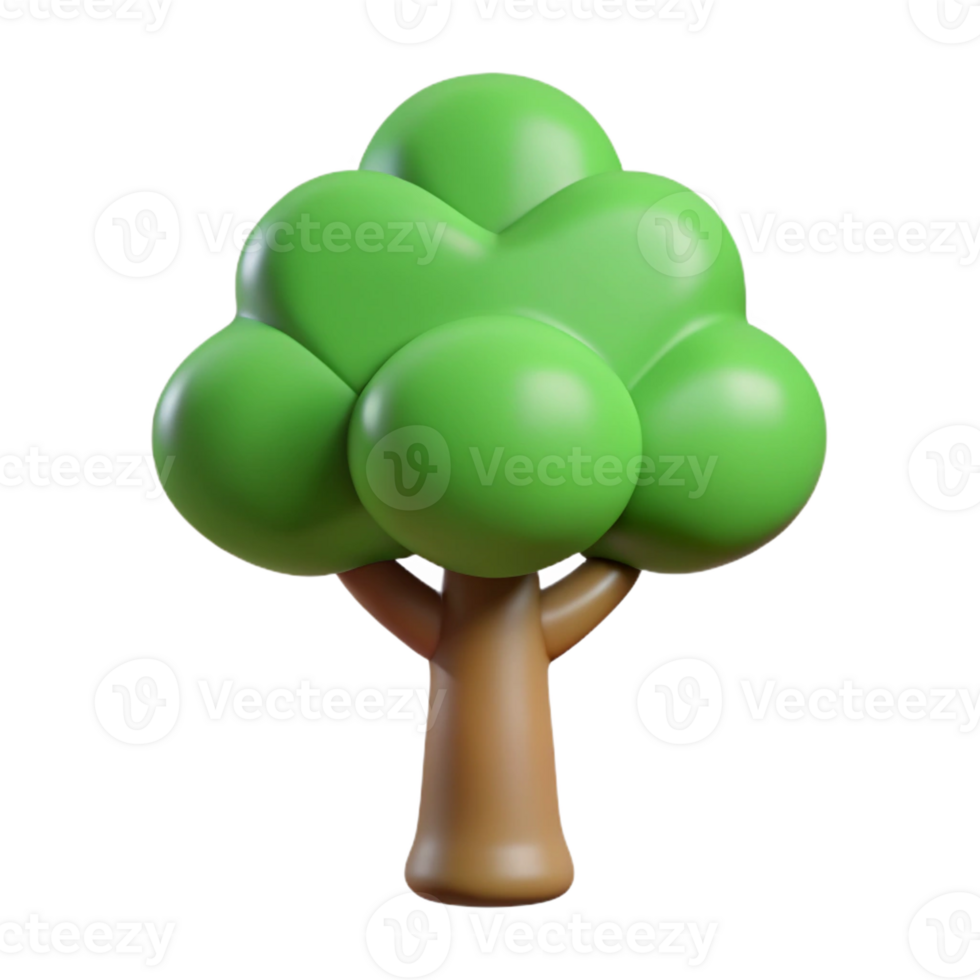 picturesque energetic contemporary A simple tree icon, with Scalable Design. top-tier png