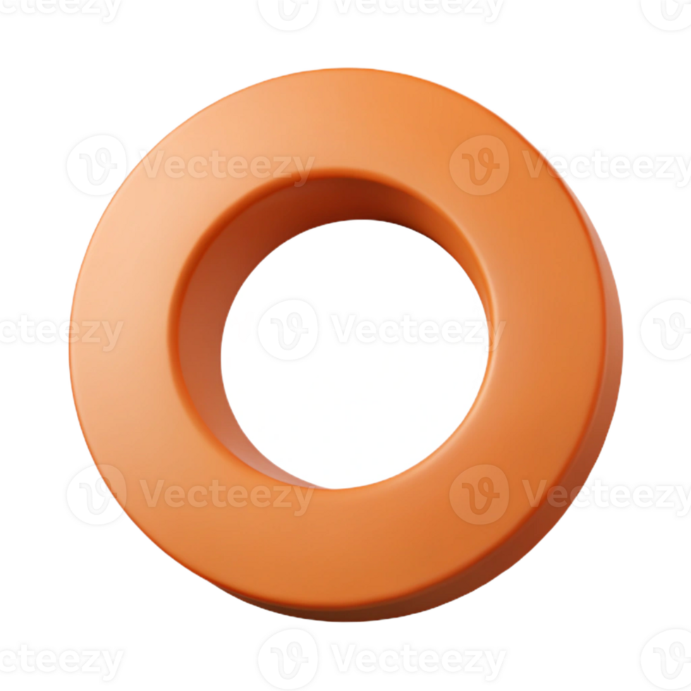 splendid nordic Geometric isometric donut, flat pink, crisp edges with Scalable Design. gallery standard png