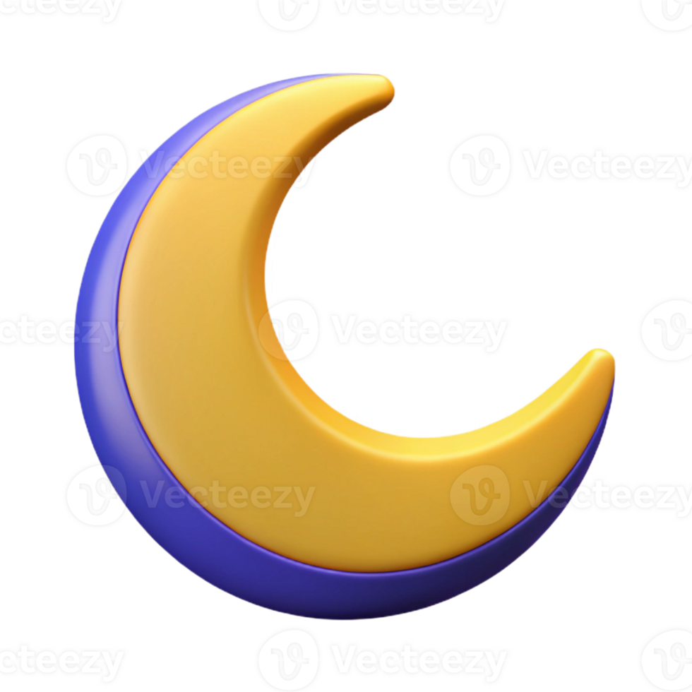 magnificent acclaimed Logo with a simplified crescent moon. Clean lines, scalable, flat color with Scalable Design. png