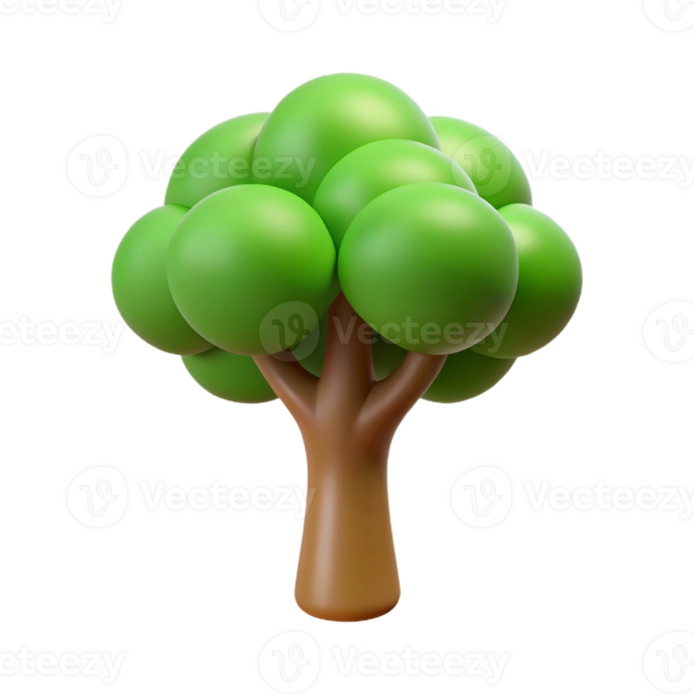 enchanting artistic Single-weight stroke, flat color illustration of a tree. Crisp edges, minimal with Scalable Design. elite png