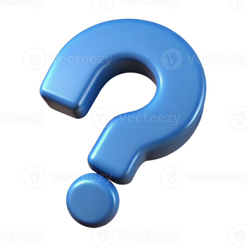 spectacular retro A stylized question mark, minimal design with Scalable Design. museum quality png