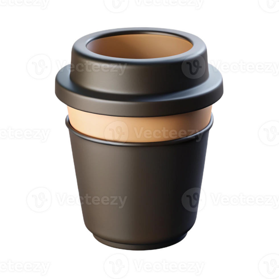majestic reflective abstract Minimal silhouette of a coffee cup. Clean lines, single-weight stroke with Scalable Design. premium png