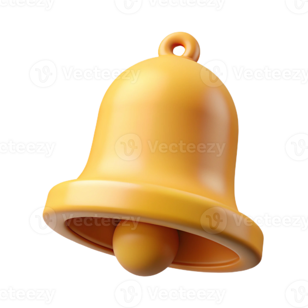 dramatic abstract Bell icon. Crisp edges, single-weight stroke. Flat color, with Scalable Design. high resolution png