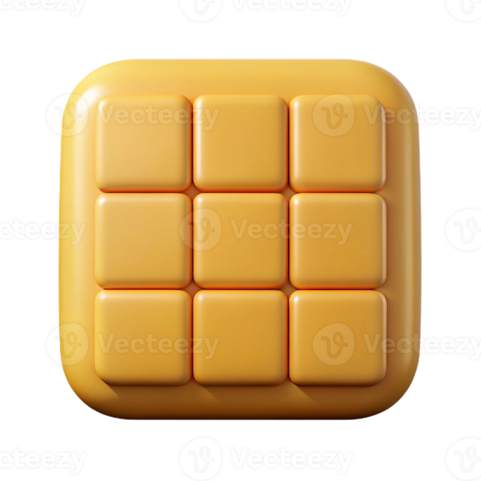 rare baroque Overlapping circle design. Crisp edges, flat color, geometric with Scalable Design. 4K png