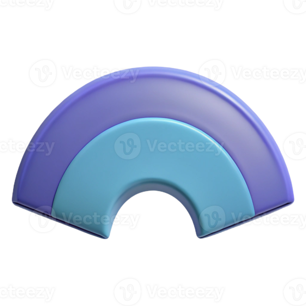 dramatic melancholic classic Semi-circle pattern, crisp edges, symmetrical, flat color with Scalable Design. authentic png