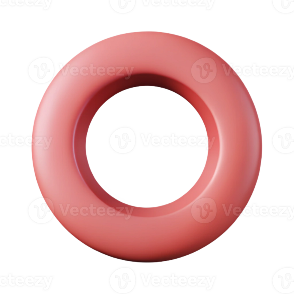 reflective gorgeous Circle with a single-weight stroke outline. Flat color, with Scalable Design. premium png