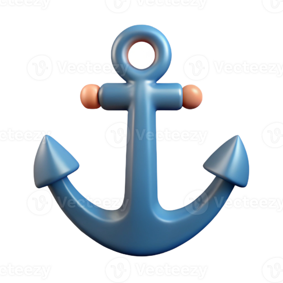 nostalgic mesmerizing Minimalist design of an anchor. Crisp edges, single-weight stroke. Flat color with Scalable Design. museum quality png