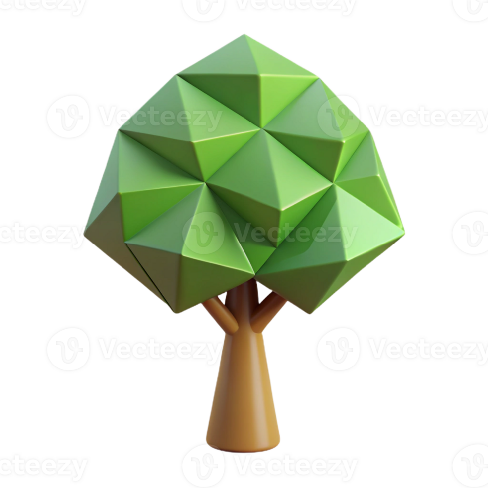 pristine distinctive Geometric tree silhouette. Crisp edges, minimal design, flat color with Scalable Design. png