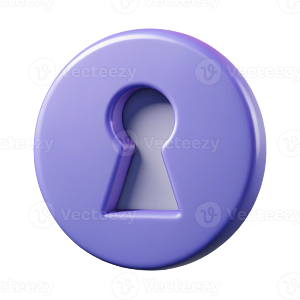 reflective extraordinary Minimal design of a keyhole. Clean lines, flat color. Crisp edges with Scalable Design. genuine png