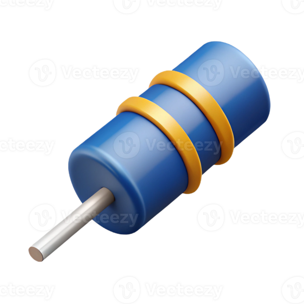 picturesque exceptional Technical schematic of a simple resistor. Clean lines, with Scalable Design. png