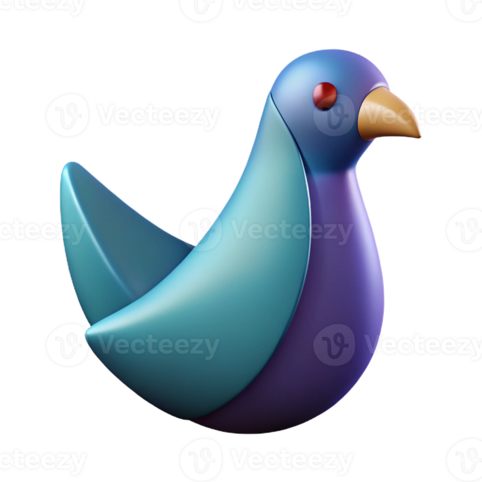 unforgettable traditional Symmetrical abstract bird shape, flat color, with Scalable Design. ultra HD png