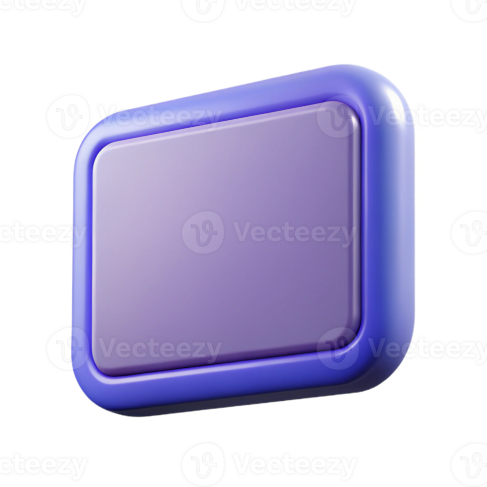 dynamic dramatic Rectangular badge with rounded corners. Flat color, clean lines, minimal design with Scalable Design. precision png